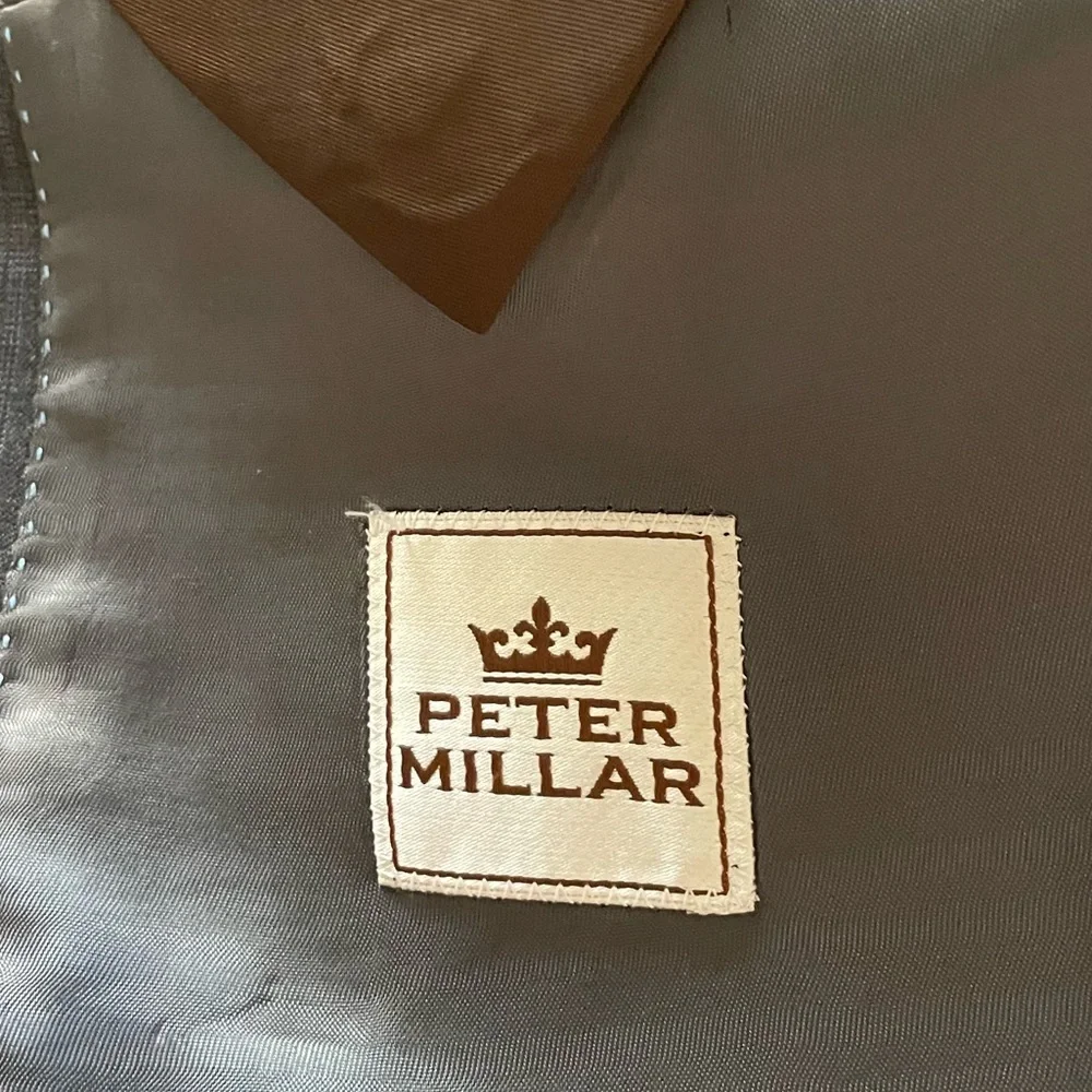 PETER MILLAR MENS 2 BUTTON WOOL JACKET SIZE 42 SHORT